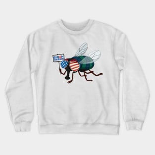 Vote Biden Harris Flies Shirt Mike Pence Fly Crewneck Sweatshirt